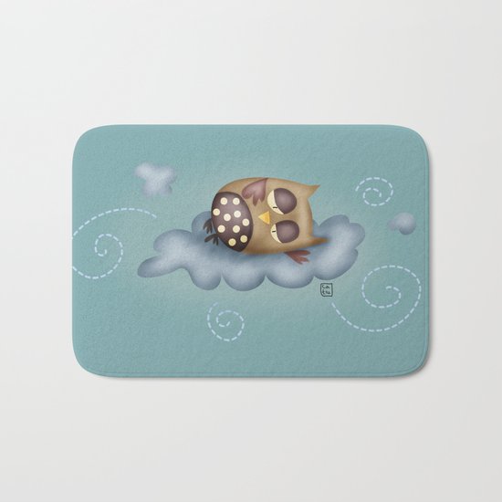 Owl Bath Mat