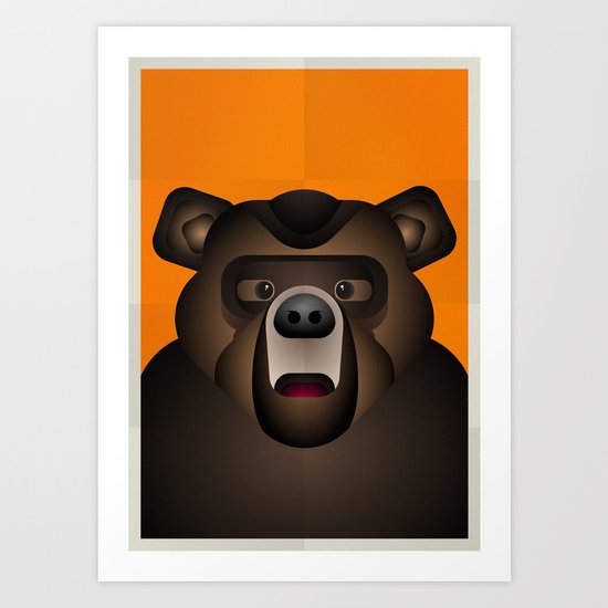 Bear Art Print
