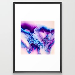 Purple Daze Framed Art Print