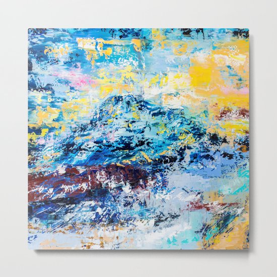 Visionary mountain Metal Print