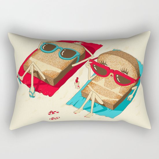 Toast Rectangular Pillow