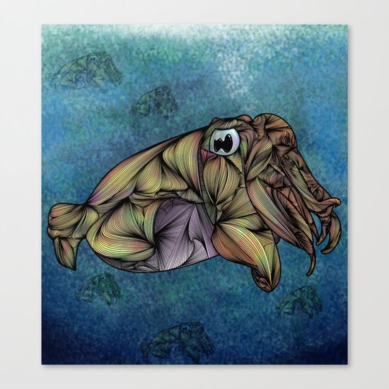CuttleFish Canvas Print