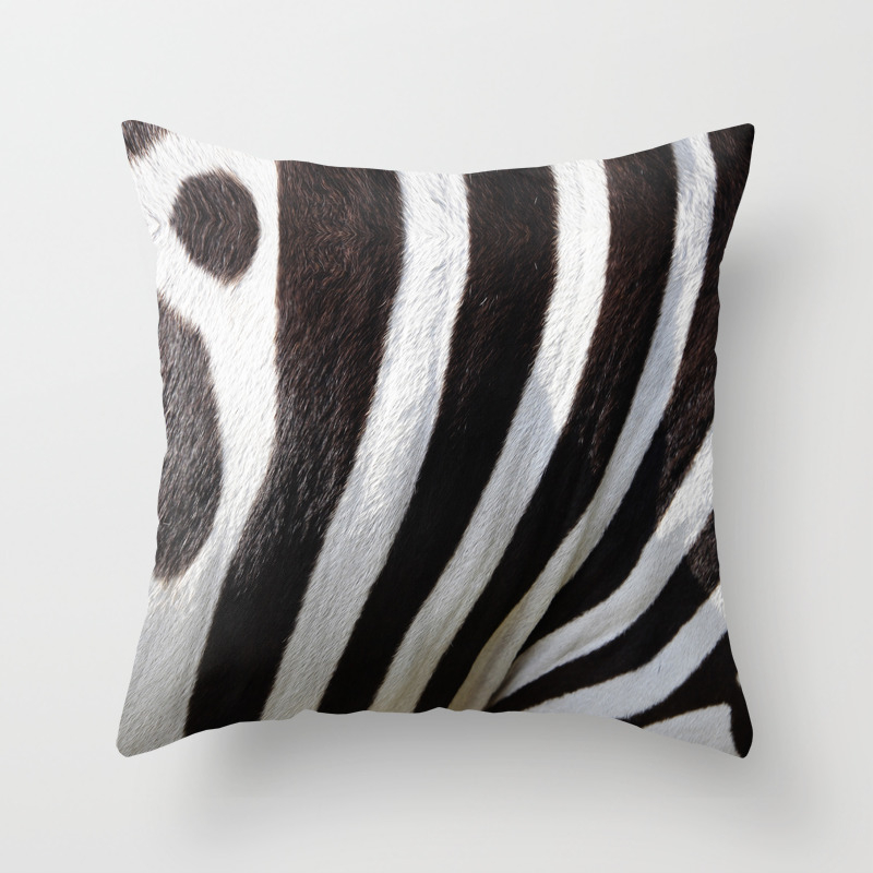 zebra pillow