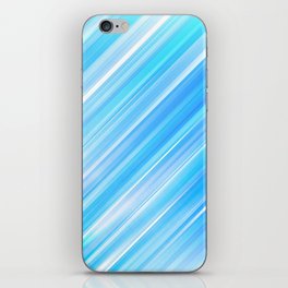 ABSTRACT BLUE DIAGONAL. iPhone Skin