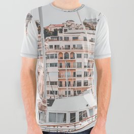 Marseille France All Over Graphic Tee