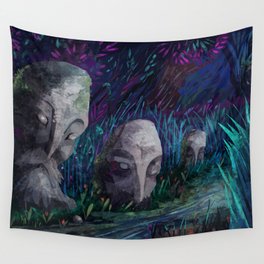 Memories of the old ones. Wall Tapestry
