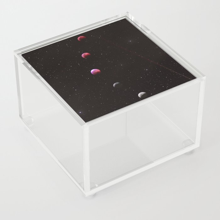 Astronomy Moon Phases Acrylic Box