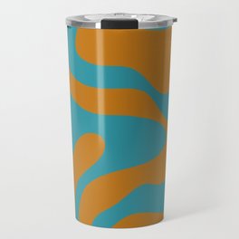 15 Abstract Swirl Shapes 220707 Valourine Digital Design Travel Mug