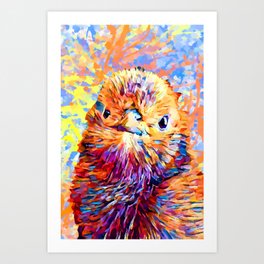 Baby Chick Art Print