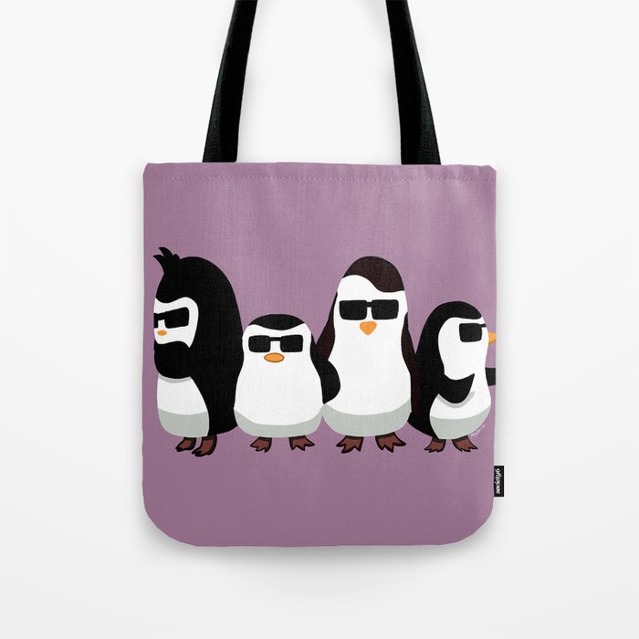 Penguins of Madagascar Tote Bag