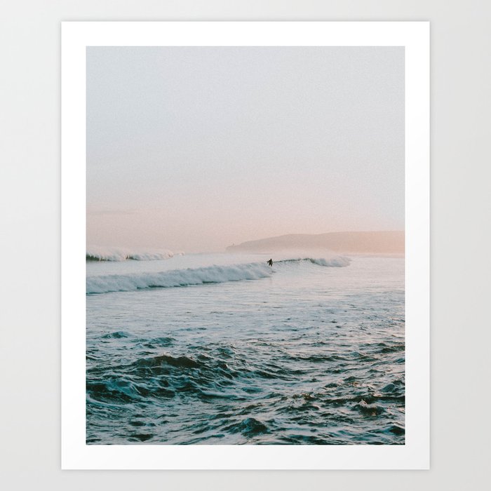 summer waves Art Print