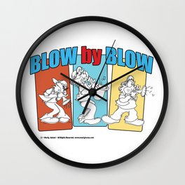 Blow By Blow Wall Clock