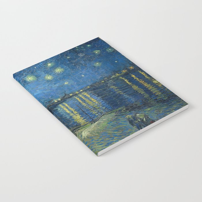 Starry night over the Rhône Notebook