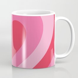 Strawberry Candy Heart Coffee Mug