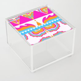 dreaming in dayglo, pink  Acrylic Box