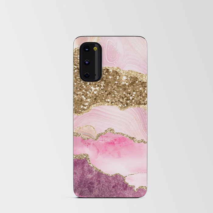 Agate Glitter Dazzle Texture 18 Android Card Case