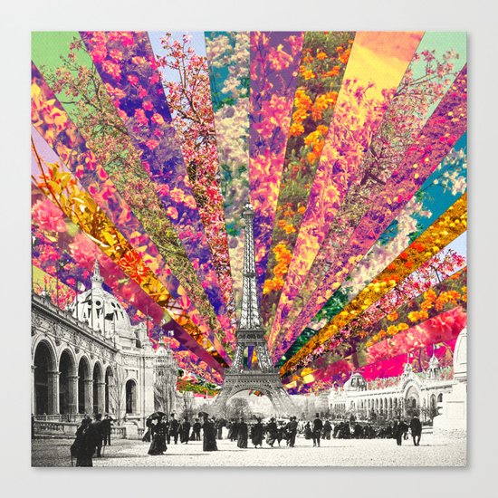 Vintage Paris Canvas Print