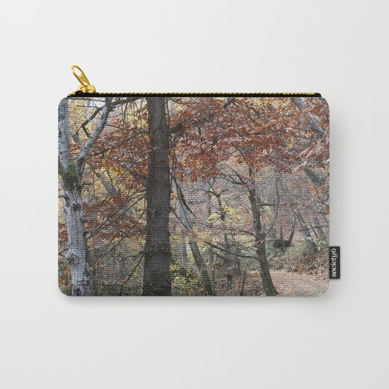 Into the fall woods. Yesterday Carry-All Pouch