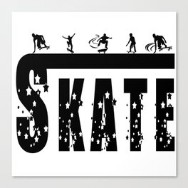 Skate Canvas Print