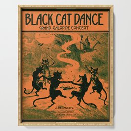 Black Cat Dance (1916) Serving Tray