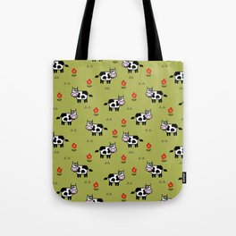 Cows in The Field Tote Bag