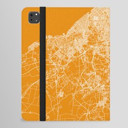 Cuba, Havana Map Design - Authentic City Map iPad Folio Case