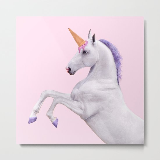 UNICORN Metal Print