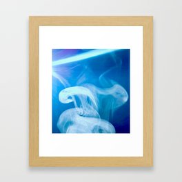 Mystical Blue Mist Framed Art Print