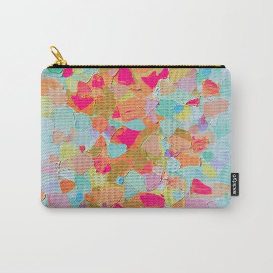 Pink Flamingo Party Carry-All Pouch