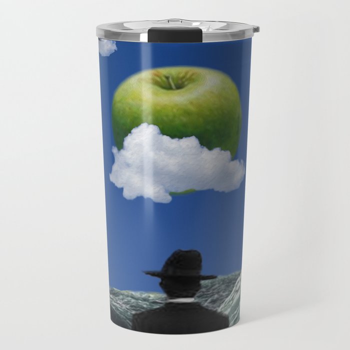 Apple Magritte Travel Mug
