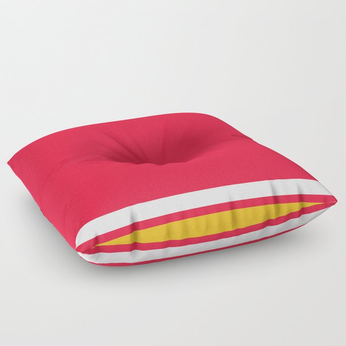 Kansas City Fashion Red Floor Pillow