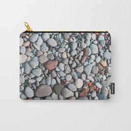 pebble stone floor, nature pattern background Carry-All Pouch