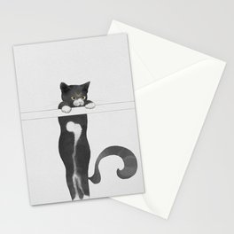Cat Climber Stationery Card