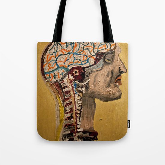 Human Brain Tote Bag