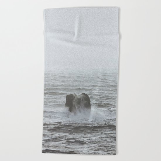 Vík, Iceland III Beach Towel