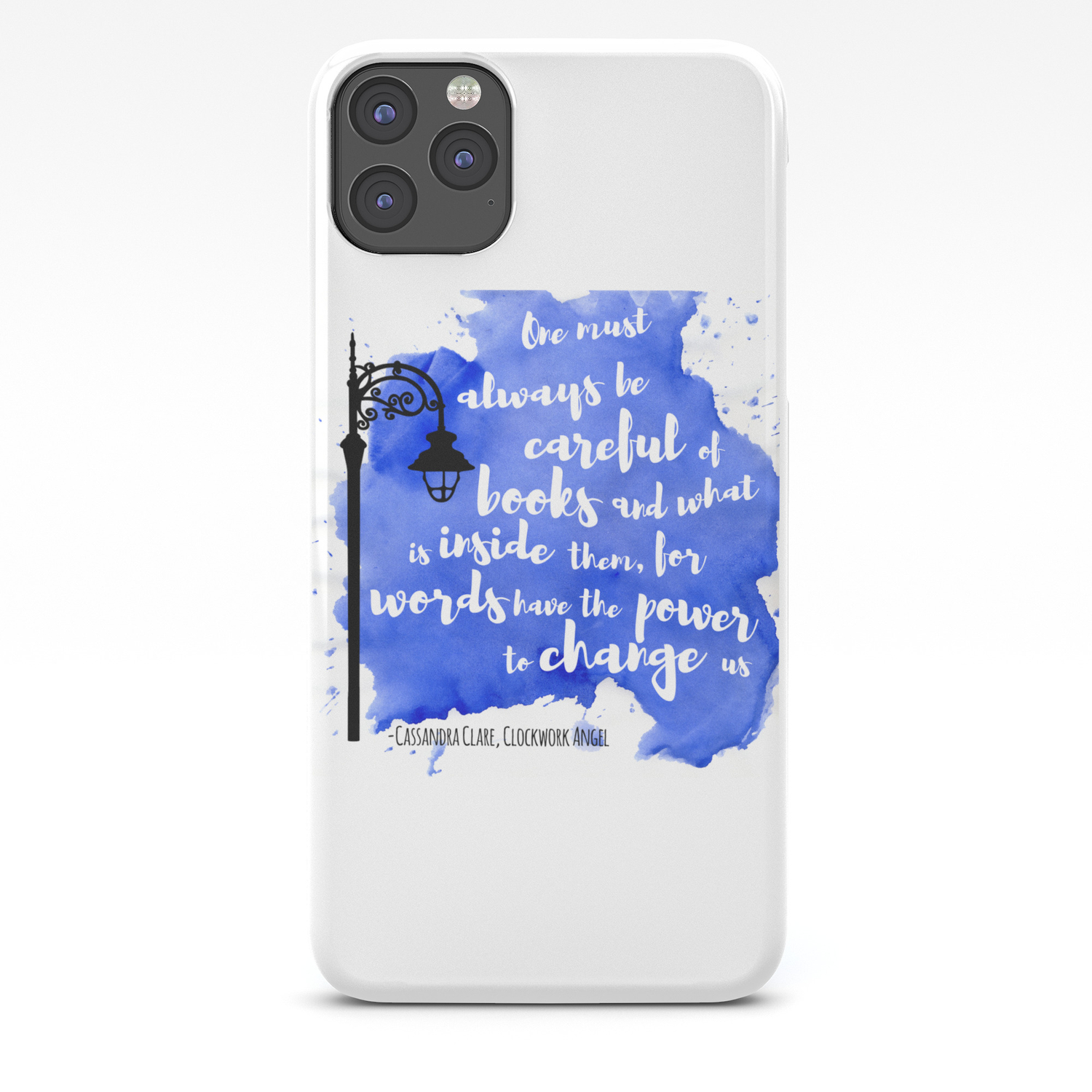 Words Have The Power To Change Us Cassandra Clare Iphone Case By