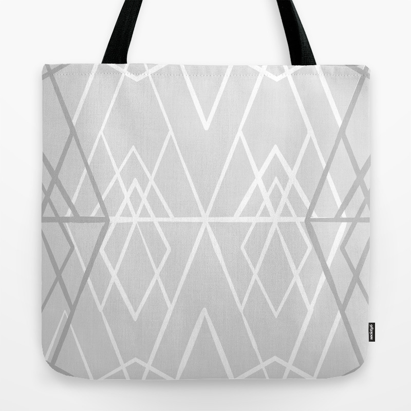 Geometric Sketches 1x Tote Bag By Maboe Society6