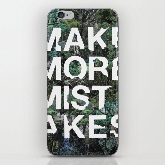 Mistakes iPhone & iPod Skin