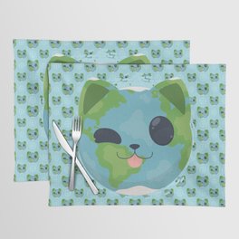 Earth Cat Placemat