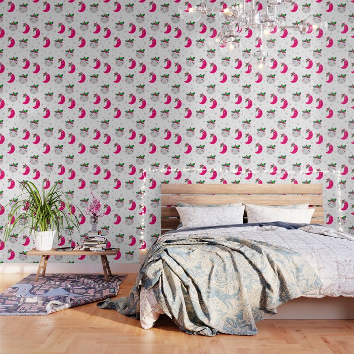 Pink Moon Wallpaper By Pattern Love Society6