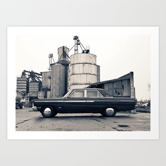 Industrial Fairlane Art Print