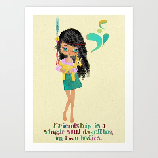 friendship Art Print