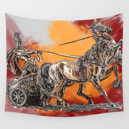 Roman Chariot Wall Tapestry