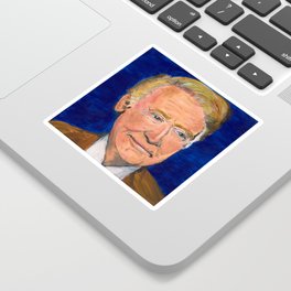 Vin Scully Portrait Sticker