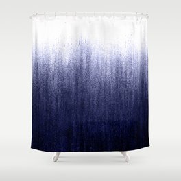 Indigo Ombre Shower Curtain