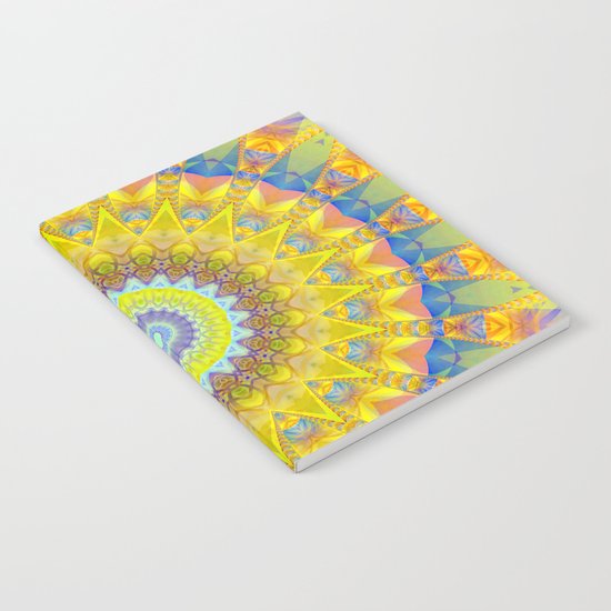 Mandala sun 2 Notebook
