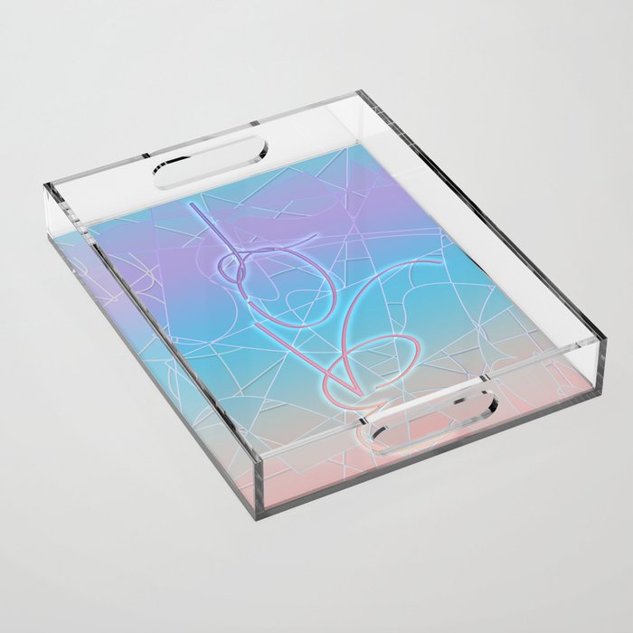 Love Acrylic Tray