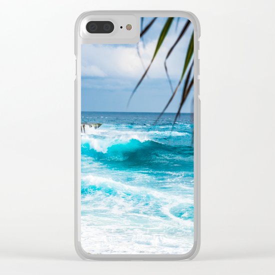 Cali Summer Clear iPhone Case