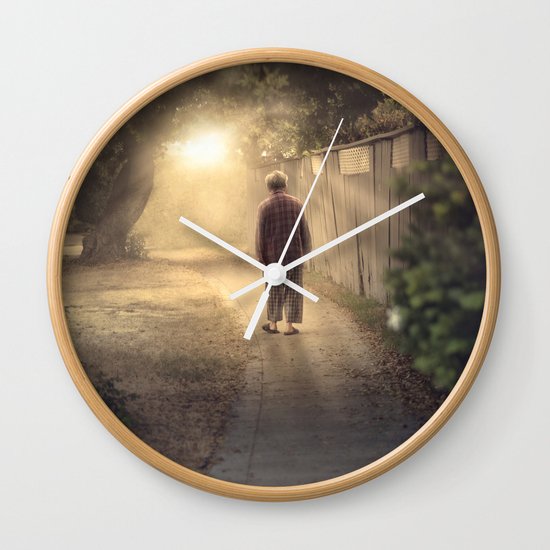 "It's time," he said. Wall Clock