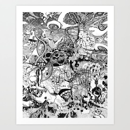Destroyer Art Print